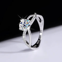 Moissanite Ring